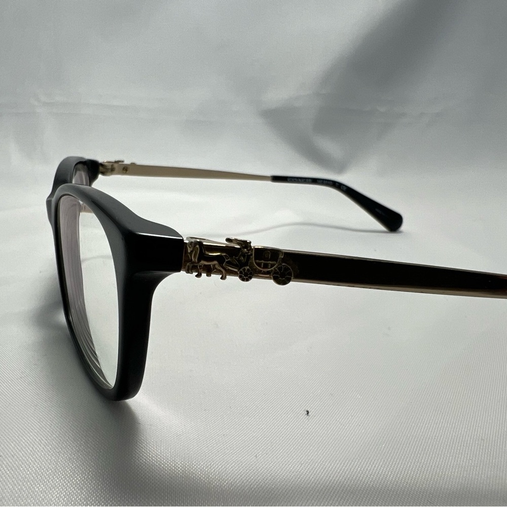 Coach Black Rectangle Eyeglasses - Frames Only - image 6
